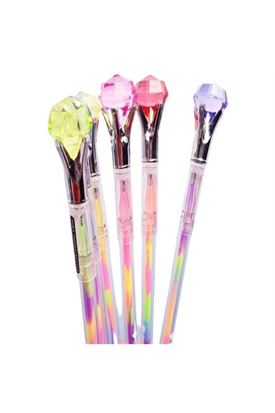 Genel Markalar DİAMOND JEL KALEM GÖKKUŞAĞI TAŞLI 12 Lİ PAKET