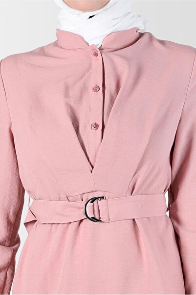 Alvina Buttoned Tunic with Belt 41752