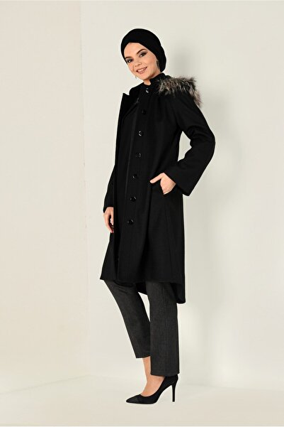 Alvina BOYDAN DÜĞMELİ KAŞE KABAN 9819