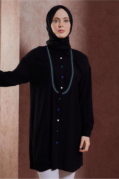 Alvina SEWING DETAIL TUNIC 43927