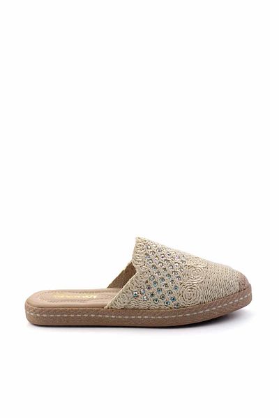Bambi Beige Women's Slippers K 04117165016