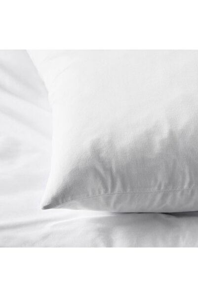 IKEA DVALA White Cotton Pillowcase 50x80 cm (2 Pack) – Soft, Durable & Breathable