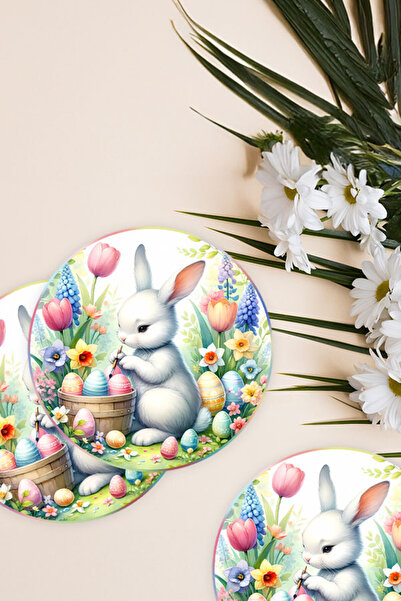 Home مجموعة من 6 قواعد أنيقة وممتعة على شكل أرنب لعيد الفصح