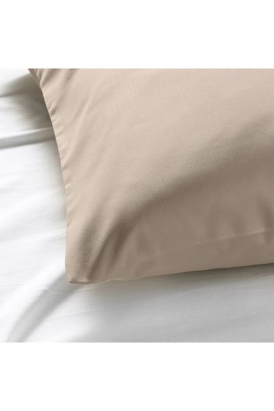 IKEA NATTJASMIN Light Beige Pillowcase 50x80 cm – Soft, Breathable & Luxurious