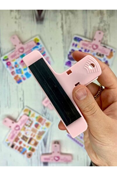 Kağıt Gemi Dükkan Sanrio Karakteri Hello Kitty Pembe Renk Çok Fonksiyonlu Mıknatıslı Klips/Fotoğraf Mandalı