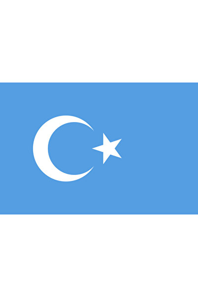 günenbayrak DOĞU TÜRKİSTAN BAYRAĞI 70X105 Raşel