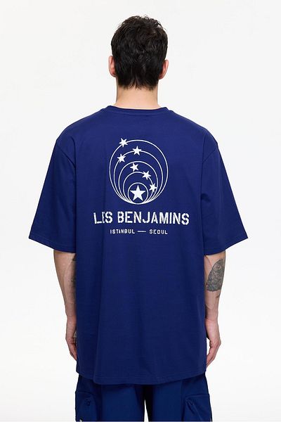 LES BENJAMINS LB BRAND BASKILI ΕΙΔΙΚΗ ΣΕΙΡΑ T-SHIRT OVERSIZE