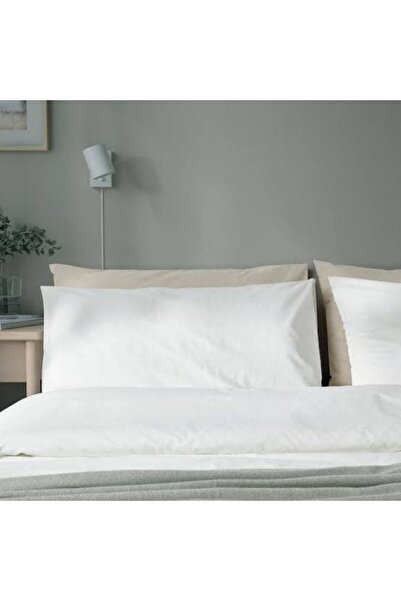 IKEA DVALA Beige Pillowcase 50x80 cm – Soft, Breathable & 100% Cotton