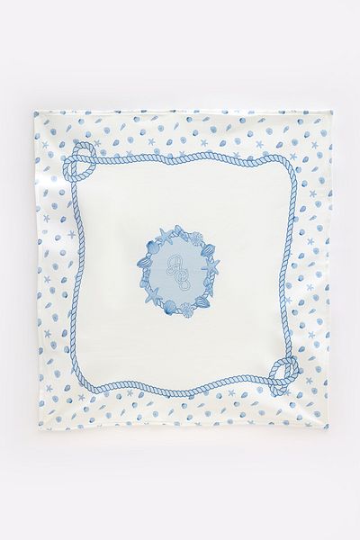Atelier Babbi Seashells Double Sided Blanket
