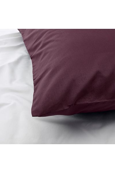IKEA ULLVIDE Deep Red Pillowcase 65x65 cm – Soft, Durable & Breathable | IKEA