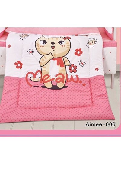 smart home Set Consisting Of A Children'S Quilt, Size 90X145 Cm, A Rubber Sheet, 110X160Cm , 34X45Cm , 33X130Cm