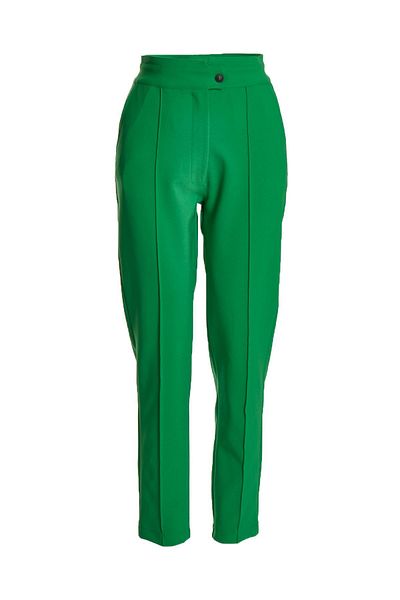 Ysatis Green Skinny Trousers for Women -23242000127