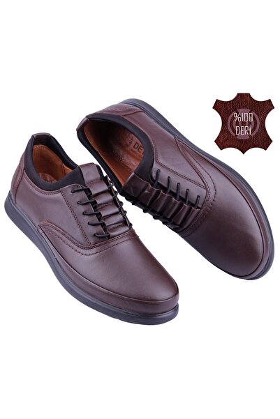 DETECTOR Orthopedic Inner Outer Full Leather Ultra Comfortable Casual Men's Shoes