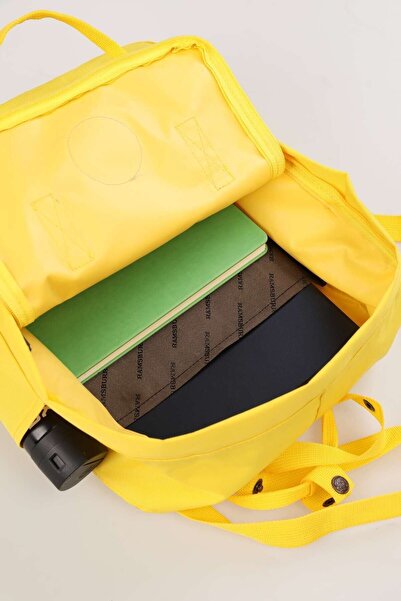 Ramsburry Imperteks Fabric Yellow Backpack
