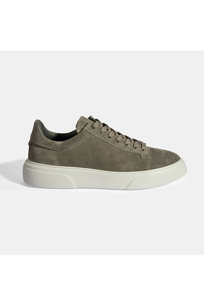 Desa Gray Men's Lace-Up Suede Casual Shoes
