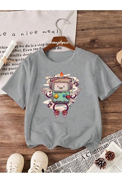 oneagılyazı BMO štampana dječja majica prevelikog kroja