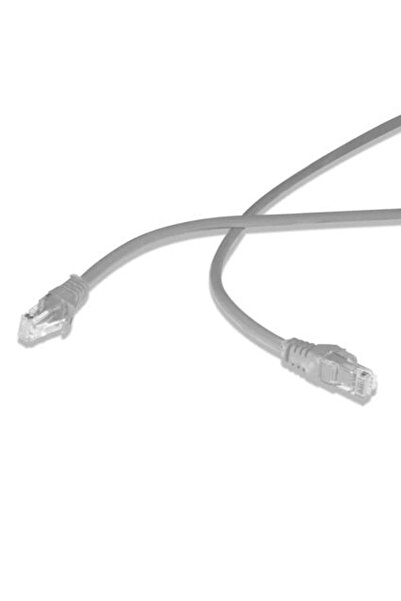 FLAXES كابل توصيل FNK-605G بطول 5 متر من الفئة 6 باللون الرمادي 24AWG