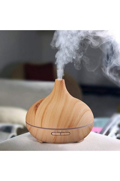 COOYA 5-in-1 Aroma Diffuser For Essential Oils,300ml,With Adjustable Timer,LED Lights,Ultra-Fine Mist