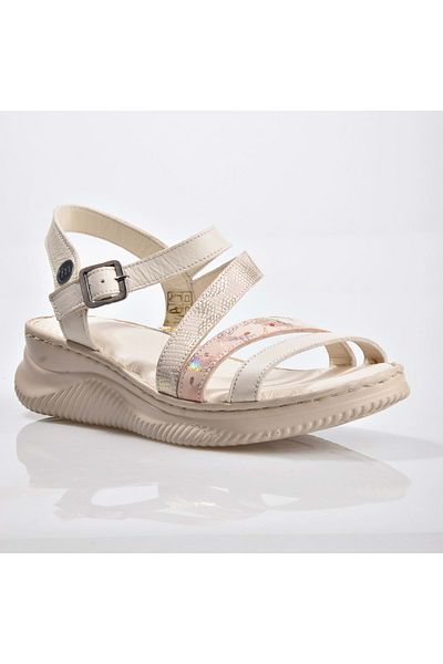 Mammamia D25Ys-2365 Women's Leather Sandals