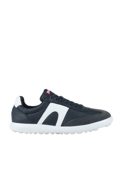 CAMPER Men's Leather and Fabric Top with Eva Outsole and Fabric Lining Suitable for Daily Use Black Casual