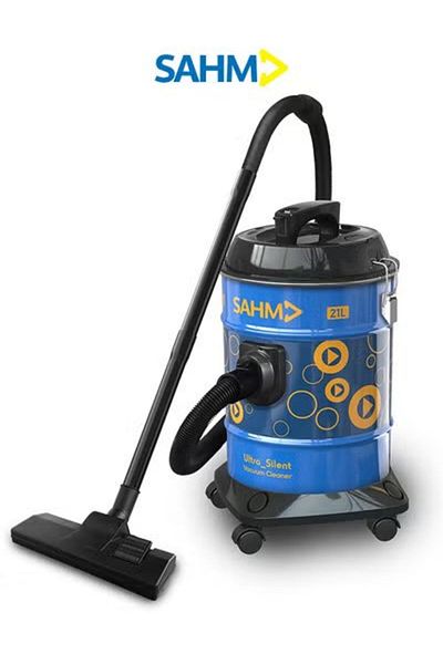 SAHM 21L Vacuum Cleaner, 2000W High-Efficient System & Strong Metal Body Model: SHM-21VSY