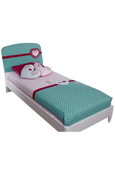 Meltem Love Çocuk Odası Tek Kişilik Yatak Örtüsü
