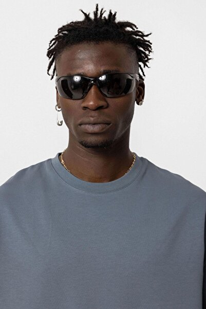 VAMOSCLO Basıc Oversized tracksuit set smoked