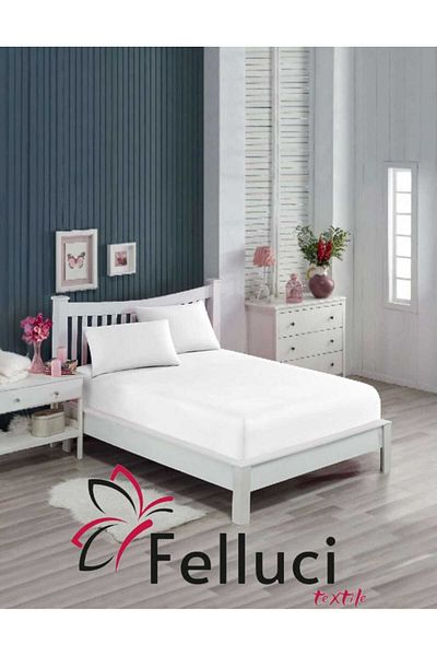 Felluci textile 100% Cotton Single and Double Combed Combed Elastic Bed Sheet