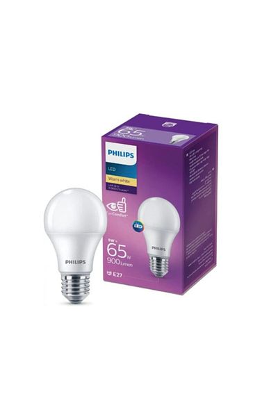 Philips مصباح LED E27 بقوة 900 لومن 9 وات