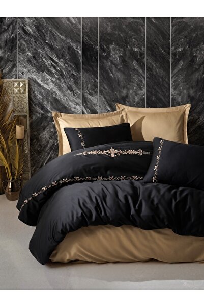 Cotton Box Πολυτελή κεντημένα σατέν εσώρουχα, 6 τεμάχια, Κουτί από βαμβάκι, Gloria Gold