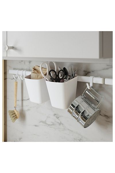 IKEA Ikea NEW SUNNERSTA Container, white,