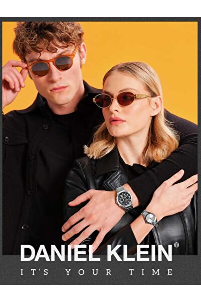 Daniel Klein Orijinal Yeni Sezon Multifunction Çelik Erkek Kol Saati Rakamlı