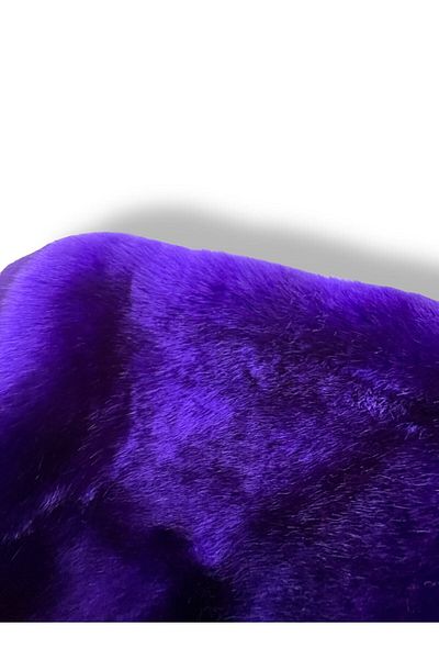 PLUSH STUDIO Zp-toscana Purple βελούδινο μαλακό υφαντό ύφασμα - 50x150 cm 1300gr Υφάσματα σπιτιού