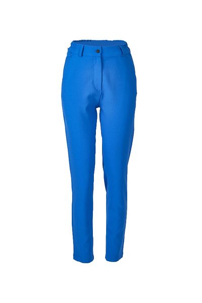 Ysatis Saks Colored Straight Leg - Rubber Waist Women's Trousers23242000123