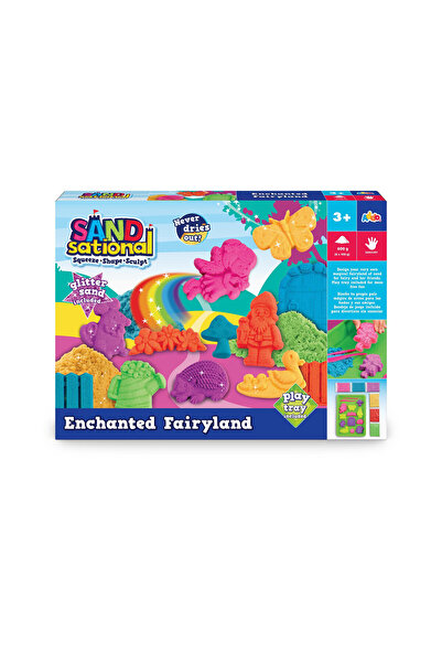 Addo أرض الجنيات الساحرة من ساند سيشنال، ٦٠٠ غرام | صنع الرمال | أفكار إبداعية ممتعة | لعبة مسلية