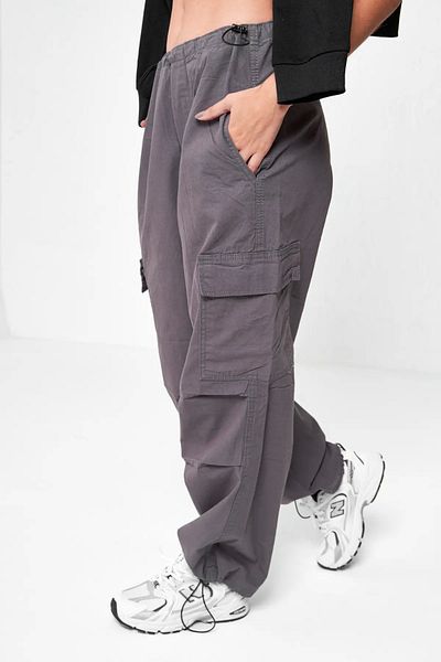 1blood Γκρι Cargo Unisex Pocket Tactical Παντελόνι