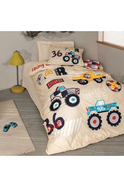 Cotton Box Bed linen 1 person 100% cotton ranforce, machines, Cotton Box