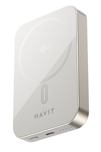 Havit PB5228 Titanium MagSafe 10.000mAh Powerbank – Titanyum