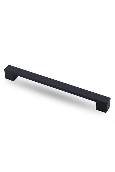 Badem10 Cemre 224 mm NEGRU Mobilier Bucătărie Sertar Dulap Ușă dulap Mâner Mâner Mâner Metal