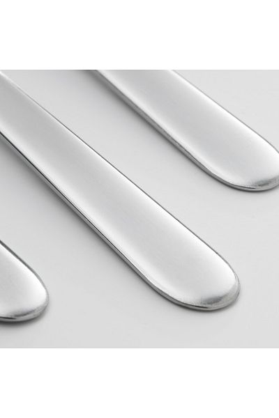 IKEA FÖRNUFT Spoon, Stainless Steel, 19 cm  ( Pack of 4 )