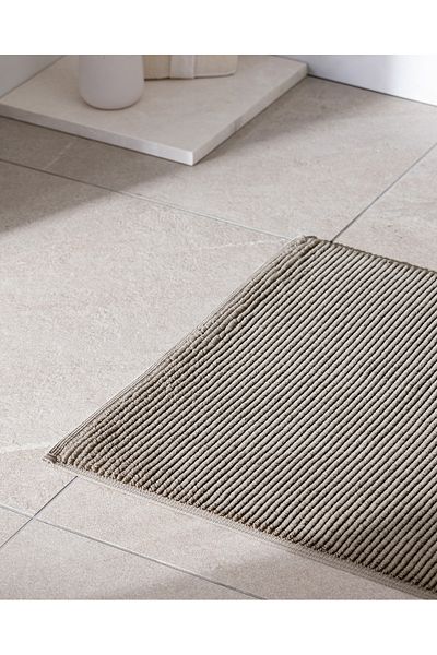 Madame Coco Charles 100% Cotton Foot Towel - Brown - 50X80 cm