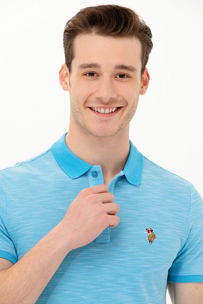 U.S. Polo Assn. Men's Minimalist Polo Neck Short Sleeve T-Shirt - Casual Style