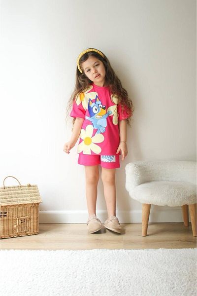 JELİBOOM Girl's Shorts Suit
