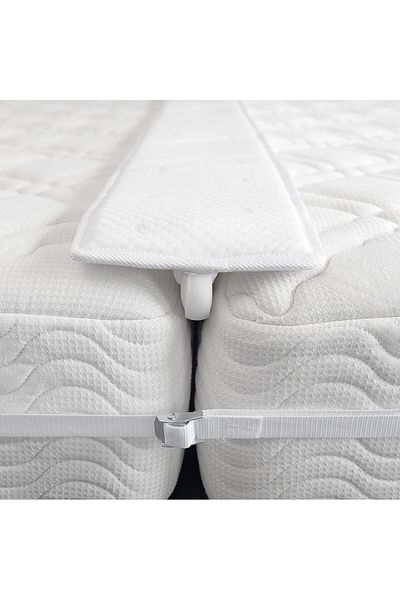 COOYA Bed Bridge,Twin to King Converter Kit,to Make Twin Beds,with Strap for Guests Stayovers,200x25x8cm