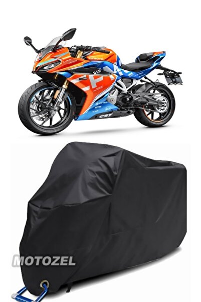 MotoZEL قماش القنب الأسود المتوافق مع قفل CF Moto 250SR مقاوم للماء