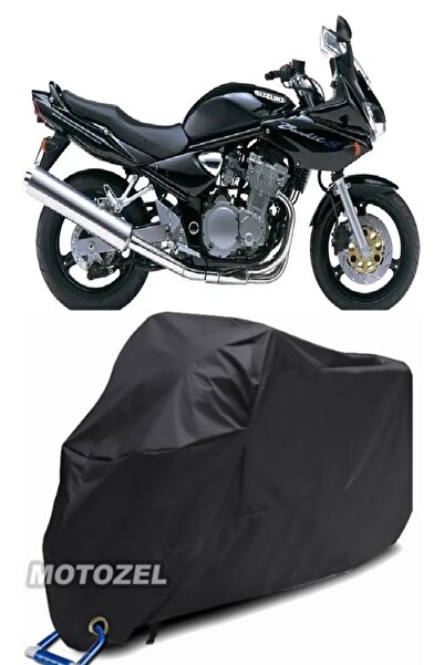 MotoZEL سوزوكي GSF 600 بانديت قفل متوافق مع قفل الدراجة النارية الأسود المقاو...