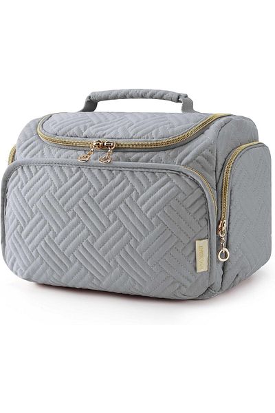 BAGSMART -Bucket Travel Toiletry Bag for Women-Medium
