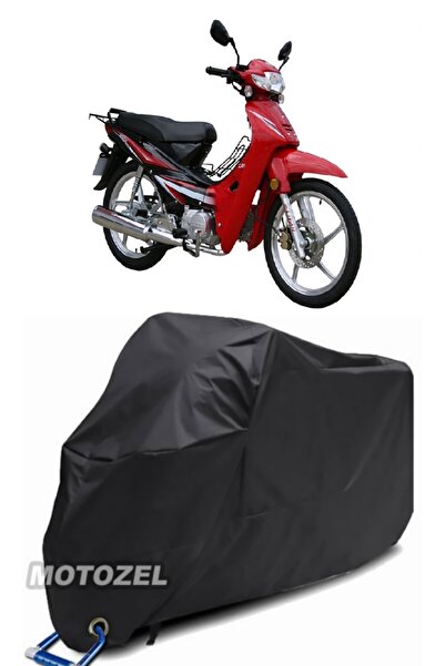 MotoZEL قماش ليفان تاي 100 متوافق مع قفل أسود للدراجات النارية مقاوم للماء