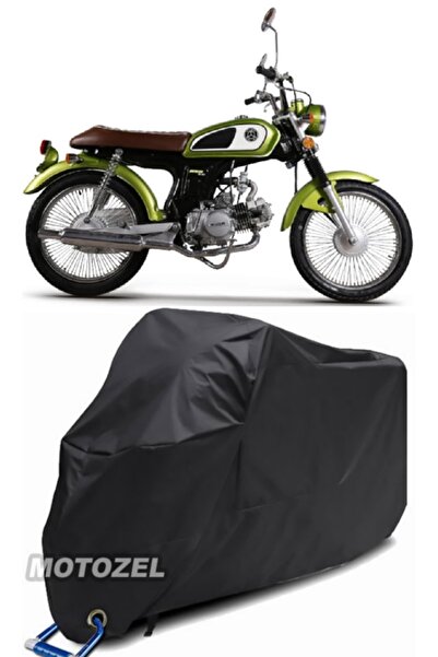 MotoZEL قماش القنب الأسود المتوافق مع قفل Kuba RX9 50 مقاوم للماء