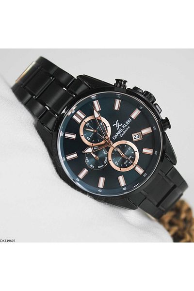 Daniel Klein Dk 339697   Men's Wrist Watch with Steel Cord